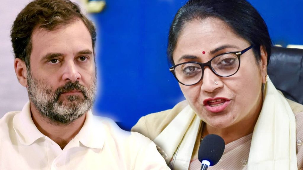CM Rekha Gupta Slams Rahul Gandhi