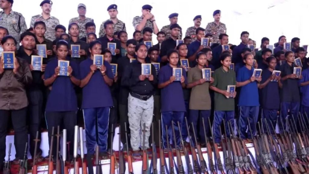 Naxalites surrender