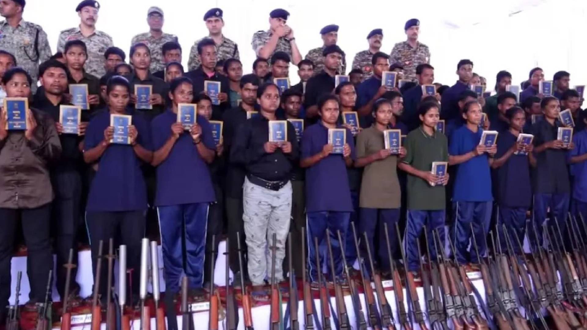 Naxalites surrender