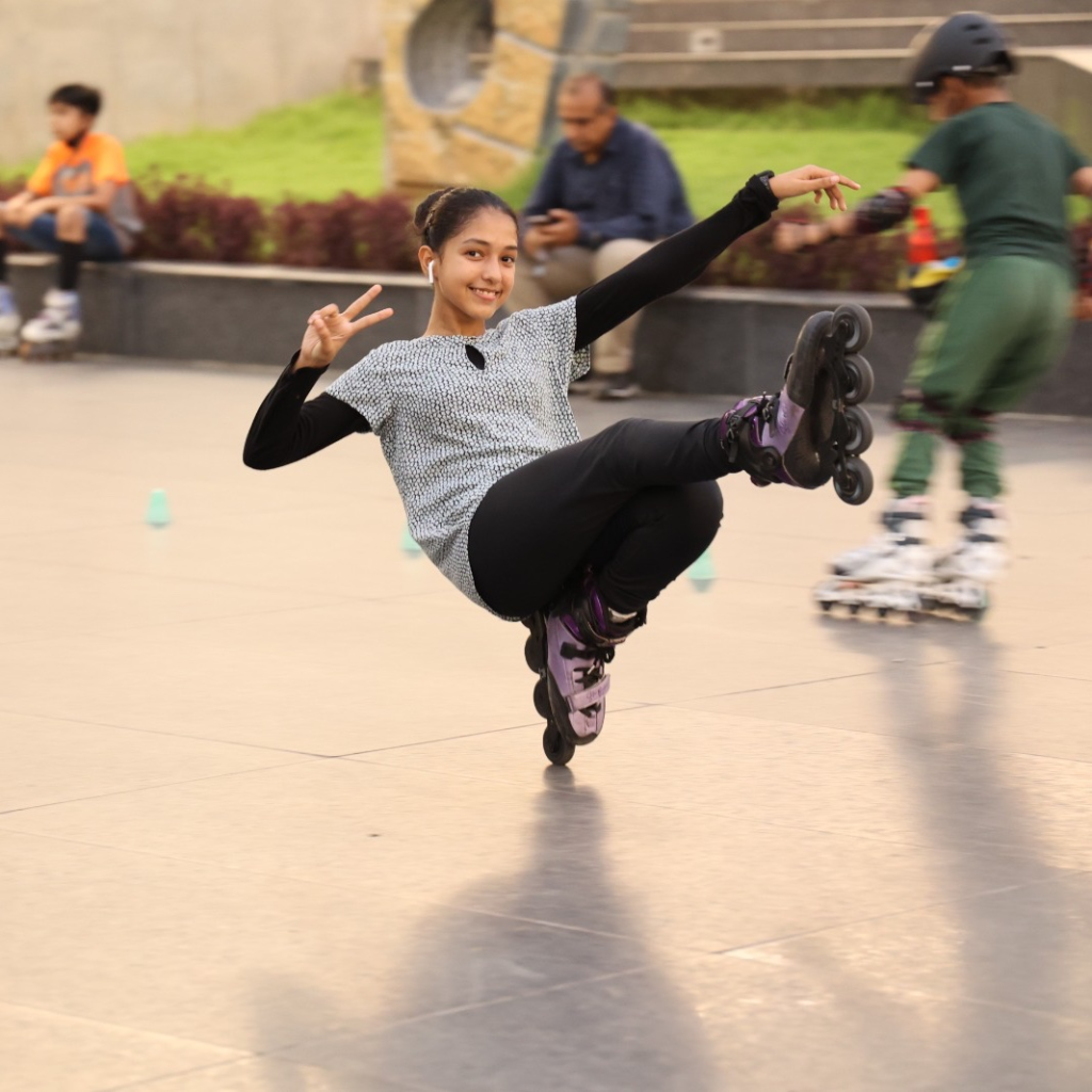 Skater Janvi Jindal