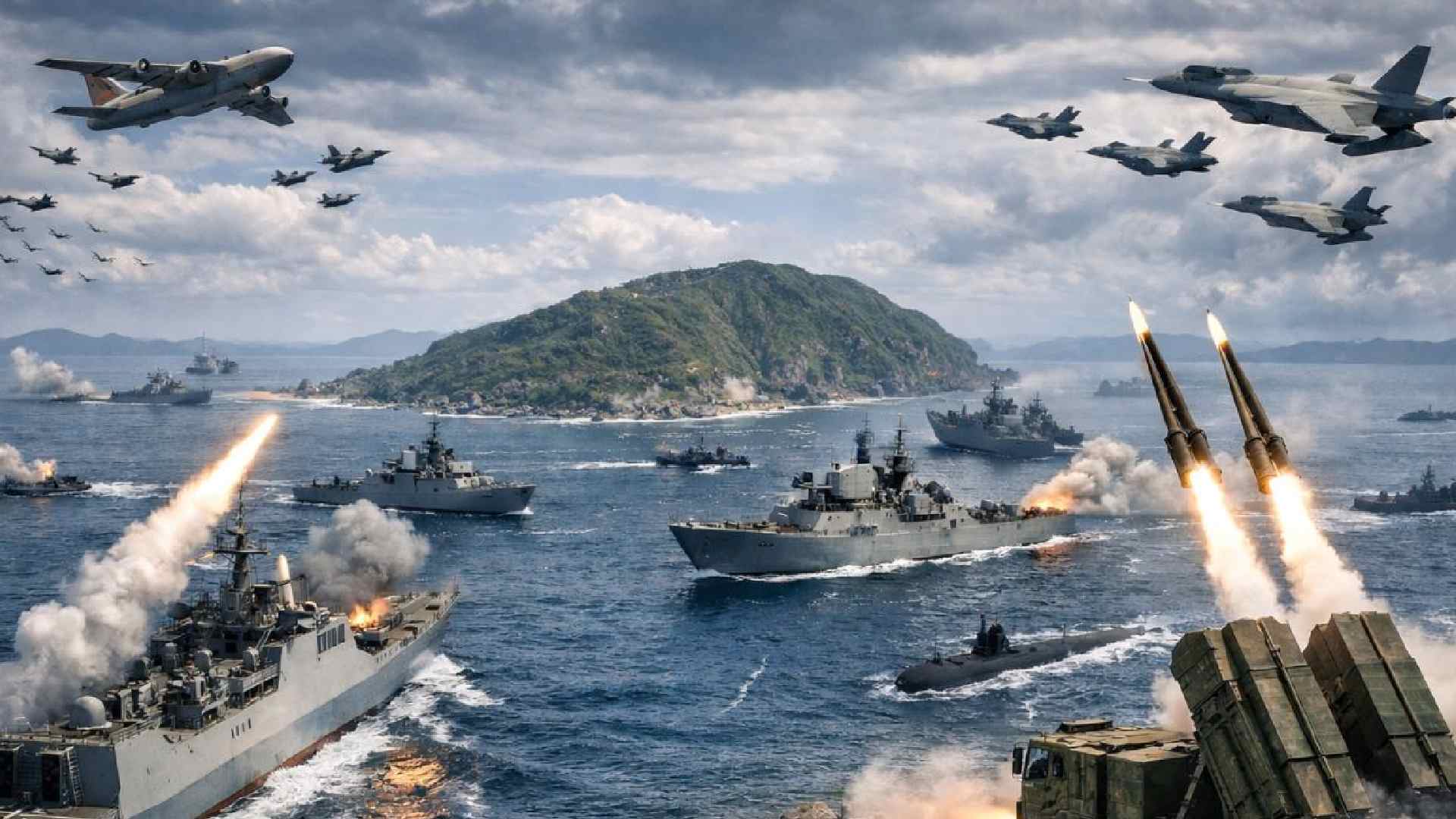 China Taiwan Tension