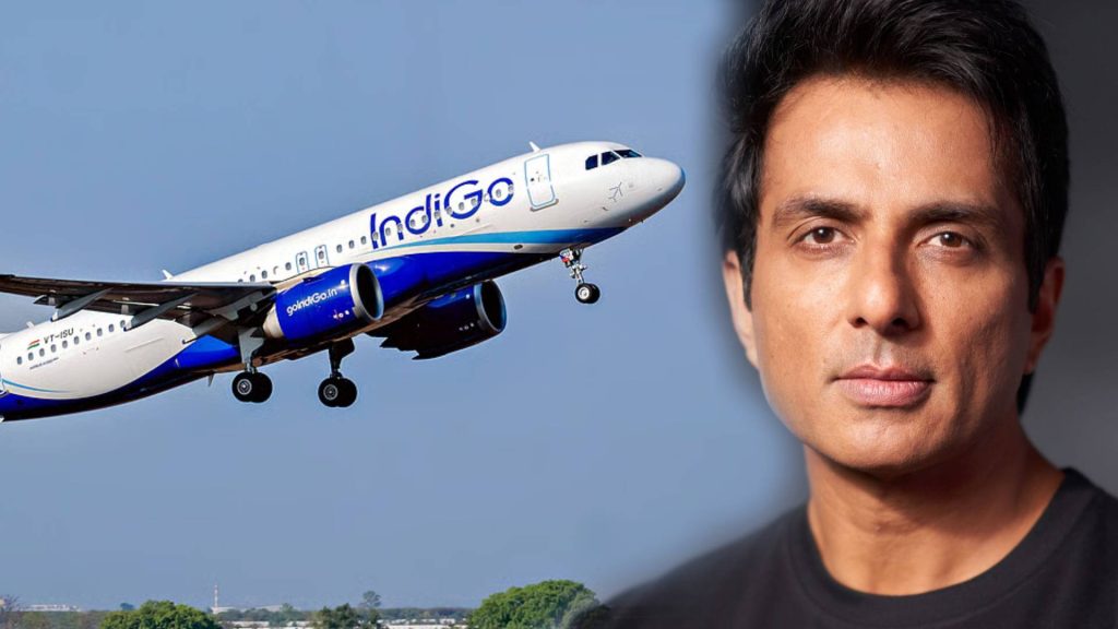 Sonu Sood Support IndiGo