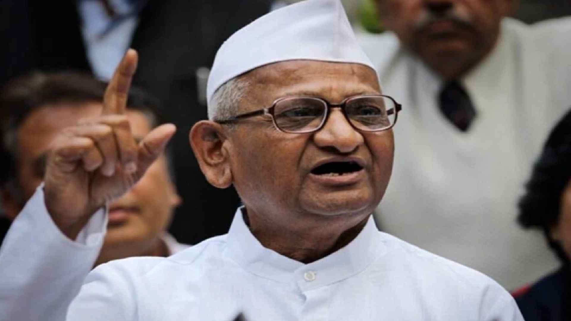 Anna Hazare on Hunger Strike