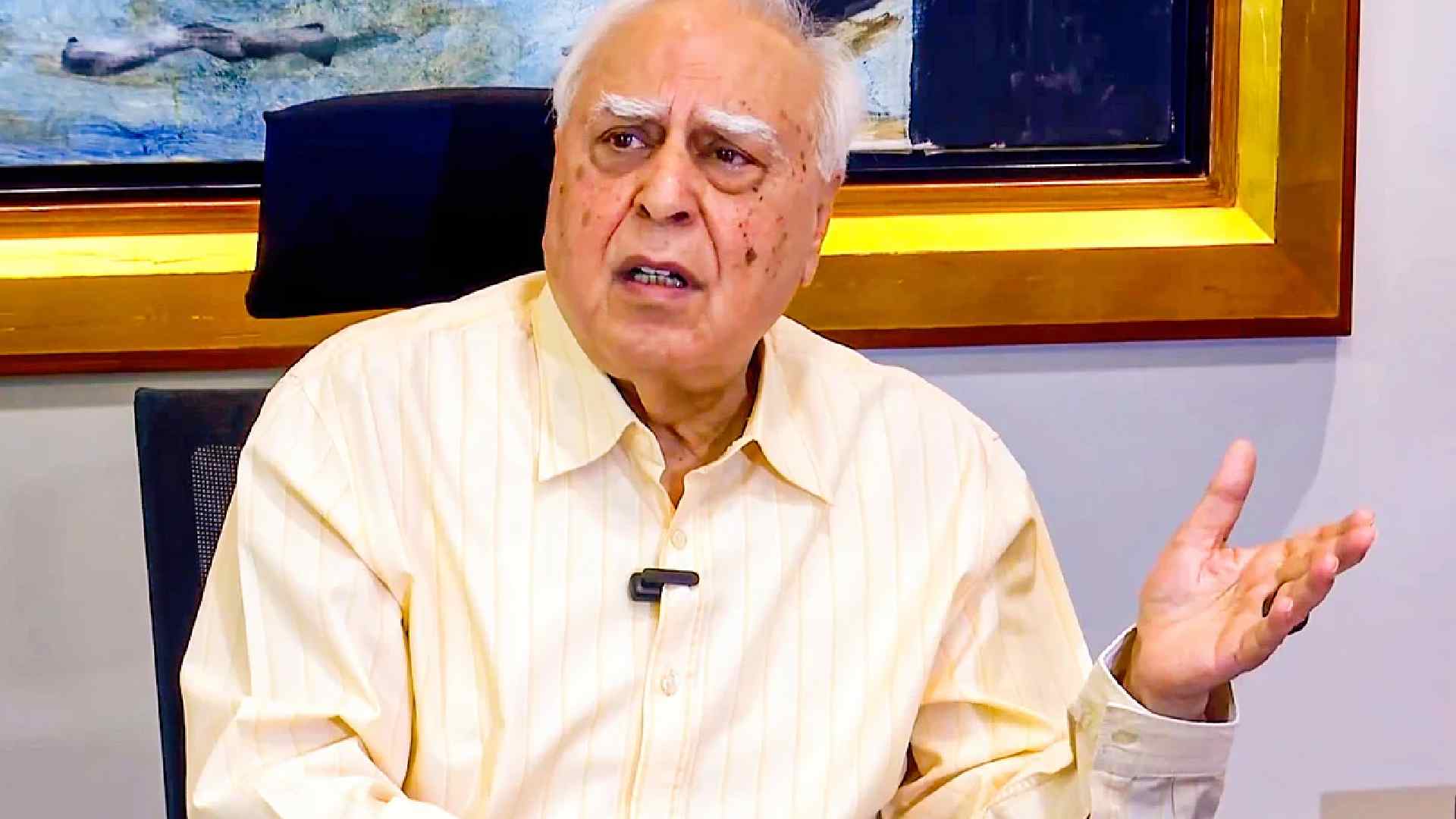 Kapil Sibal Slams BJP Govt