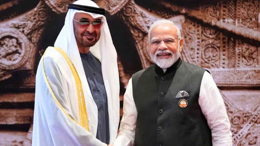 UAE President India Visit