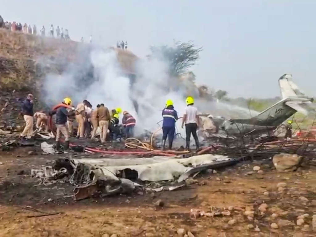 Ajit pawar plane crash