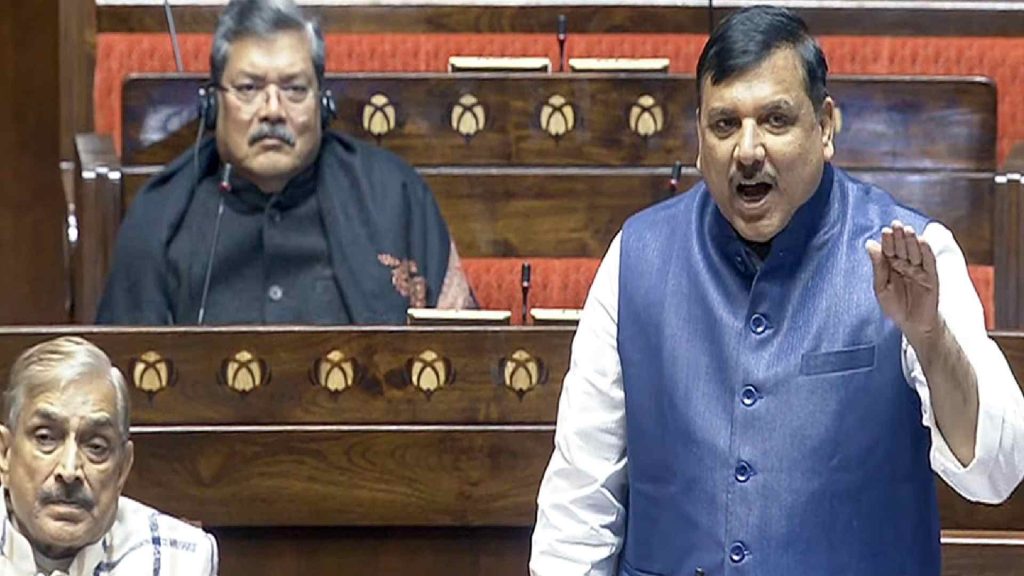 AAP MP Sanjay Singh Slams BJP