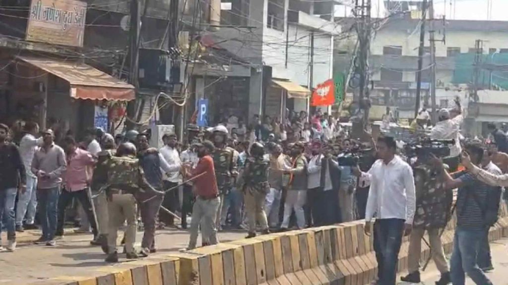 AI Summit Youth Congress Protest