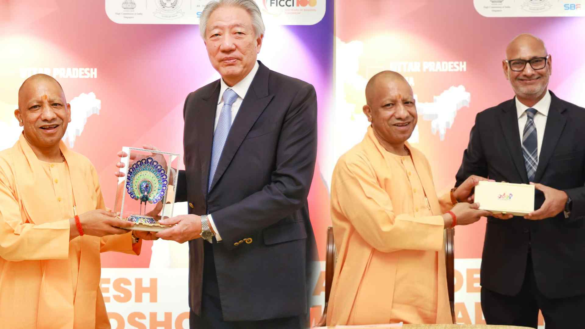 CM Yogi Singapore Visit