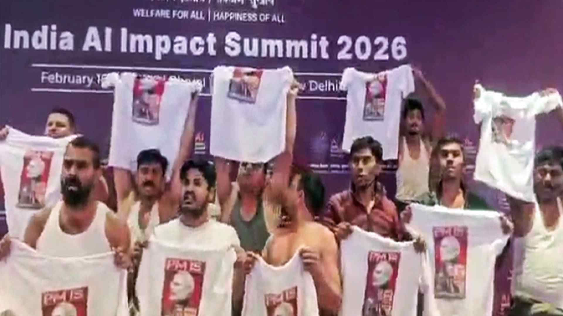 Congress Protest in AI Summit