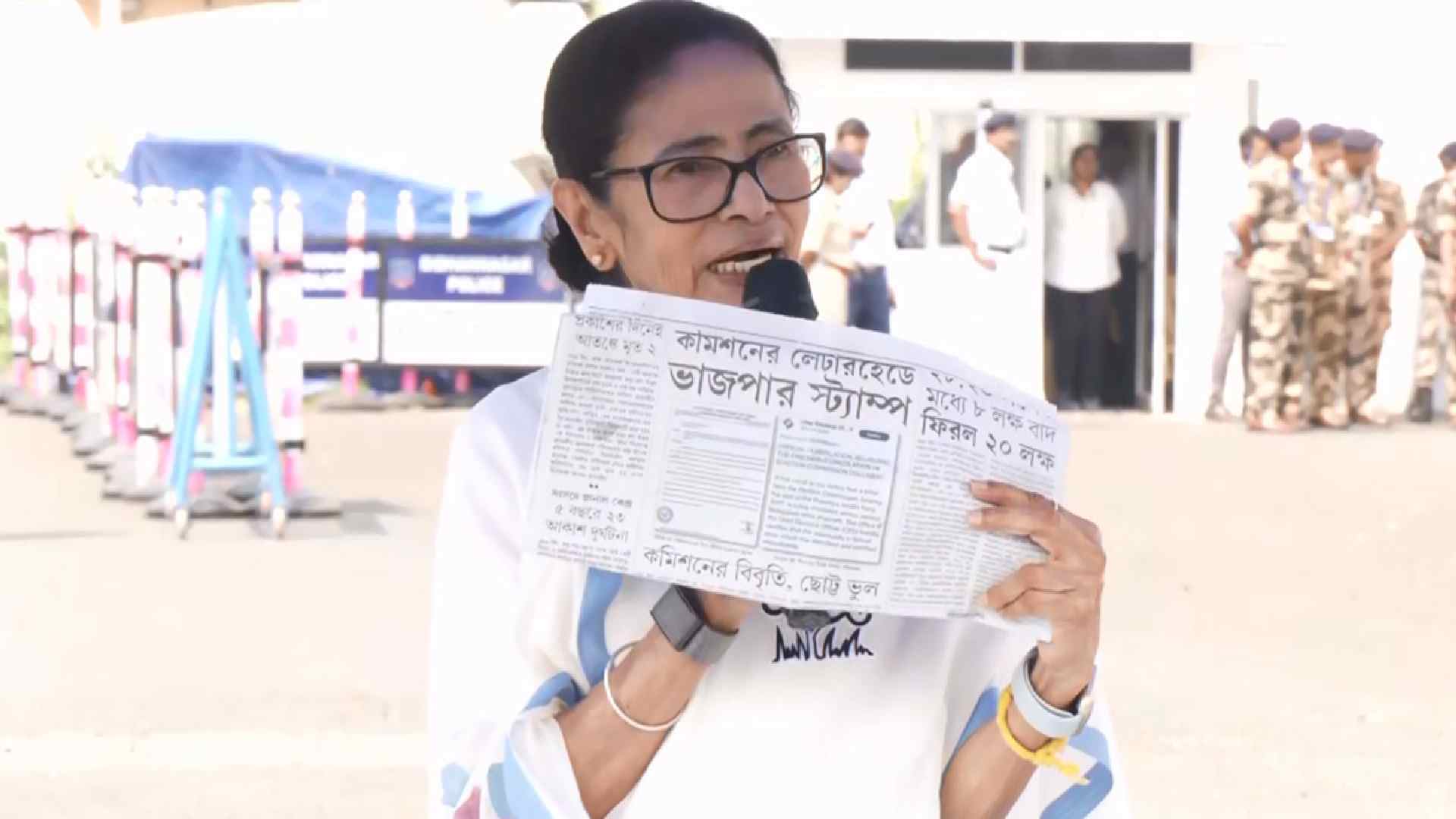 CM Mamata Banerjee on SIR process
