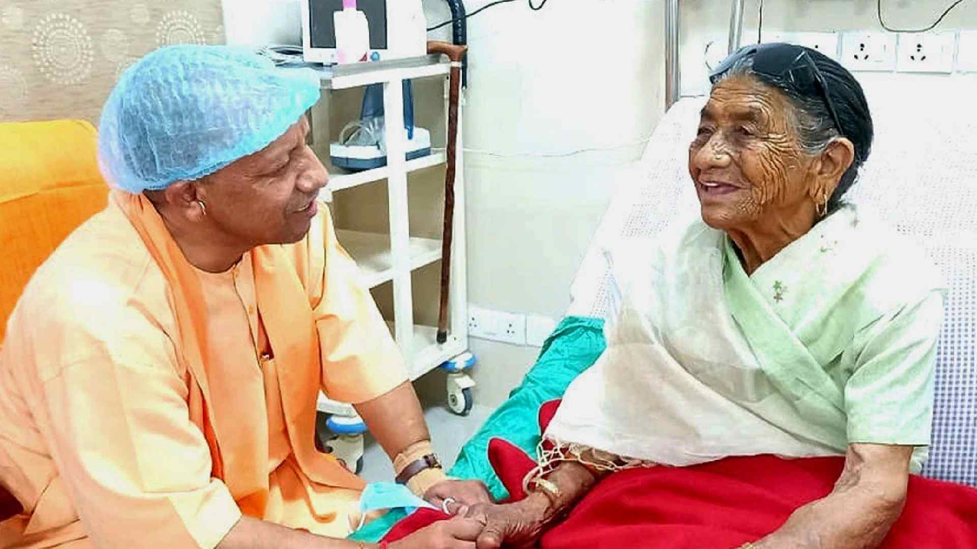 CM Yogi Mother Controversy