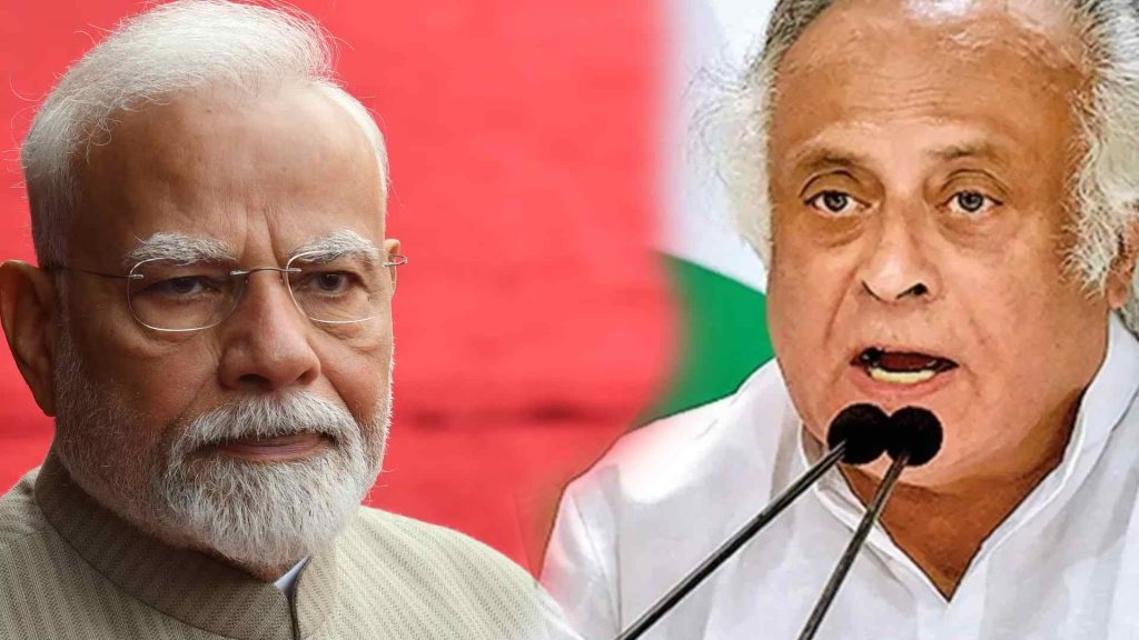 Jairam Ramesh Slams PM Modi