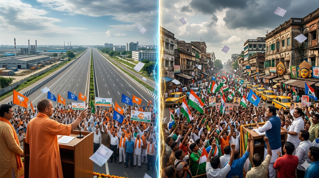 UP Model vs Bengal Politics 2026