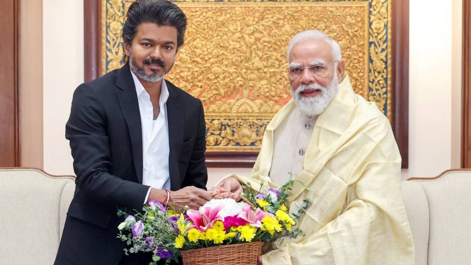 Tamil Nadu CM Vijay Meets PM Modi