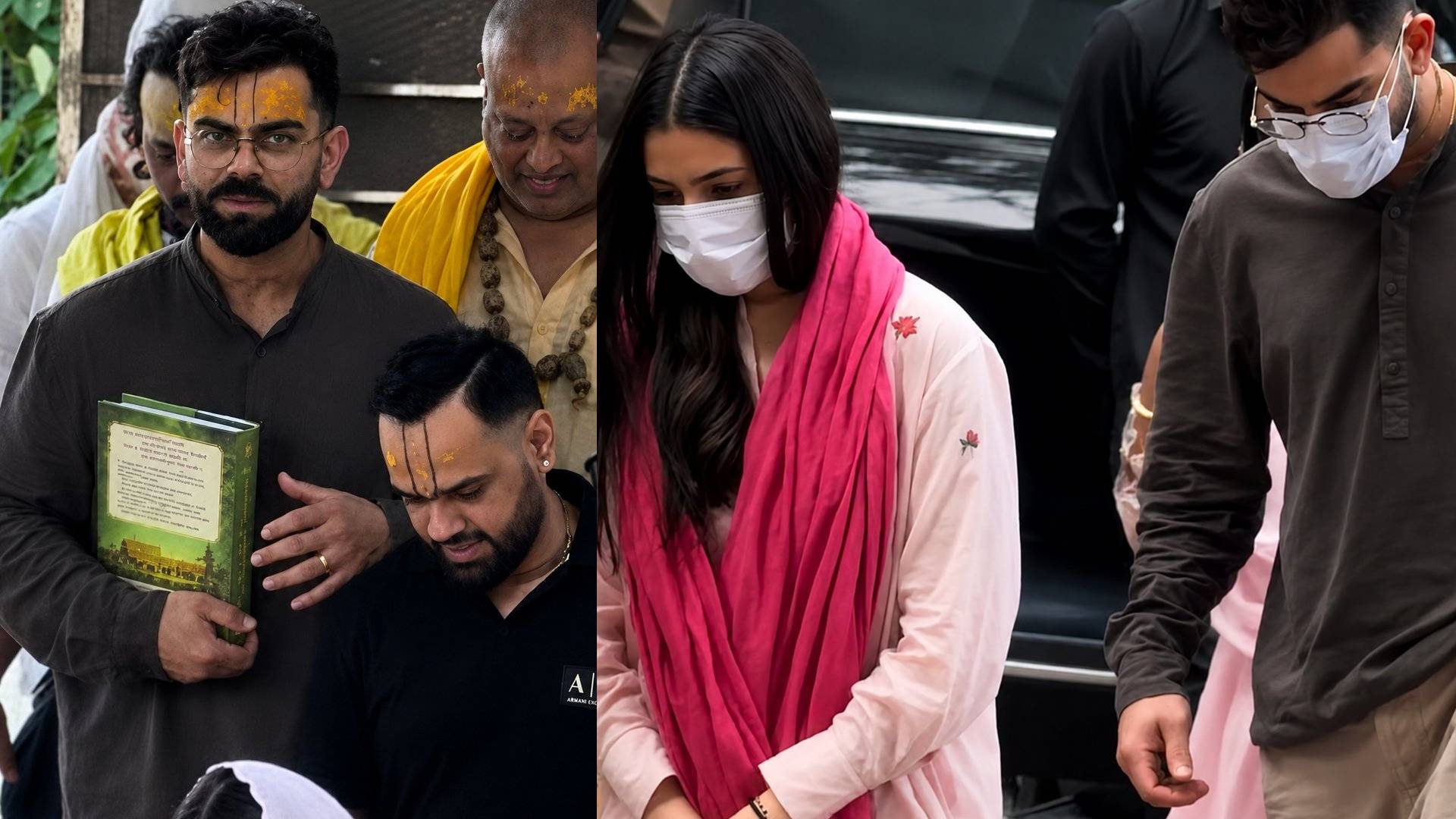 Anushka-Virat Visited Premanand Maharaj