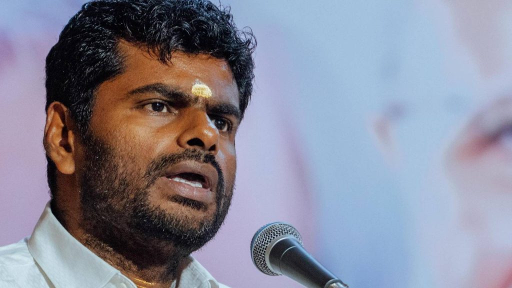 K Annamalai Announces New Political Party