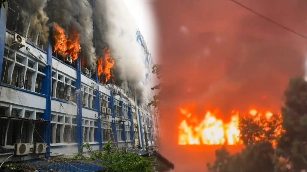 West Bengal 4,000 EVMs Destroyed In Massive Fire