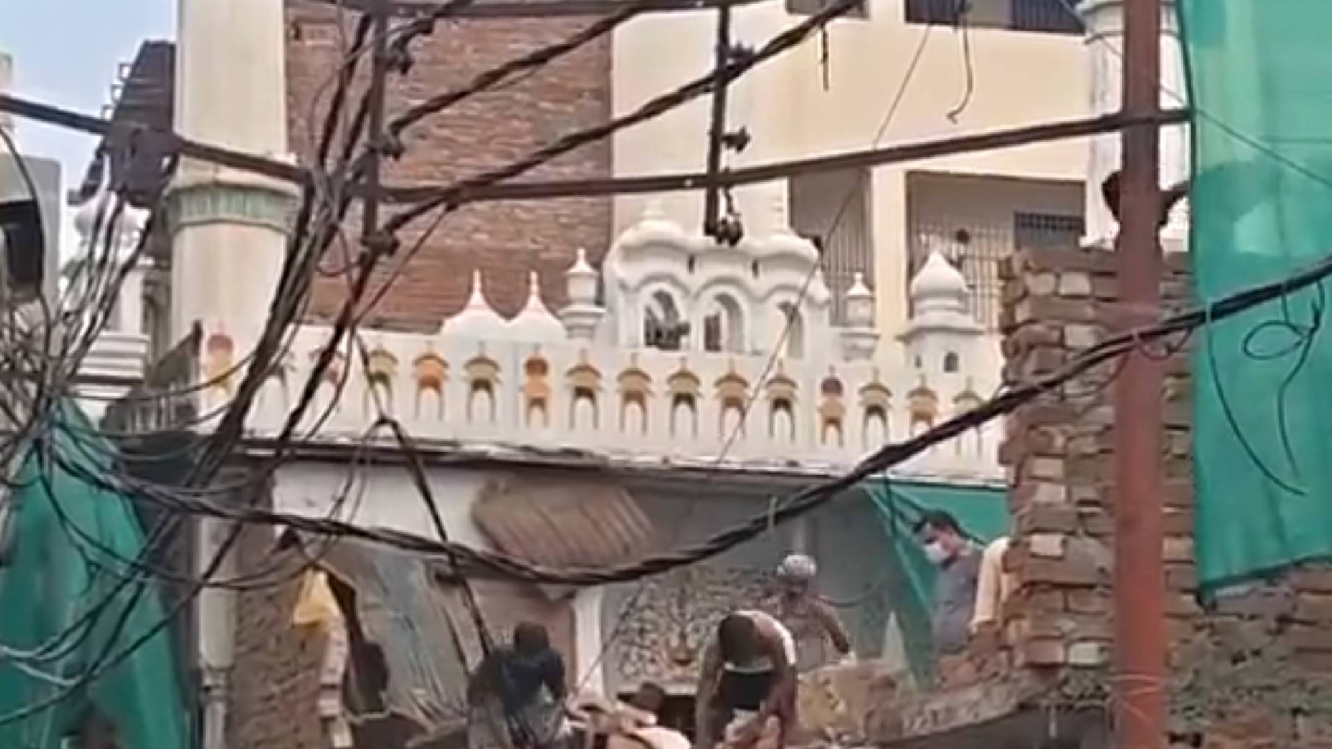 Varanasi Dalmandi Bulldozer Action