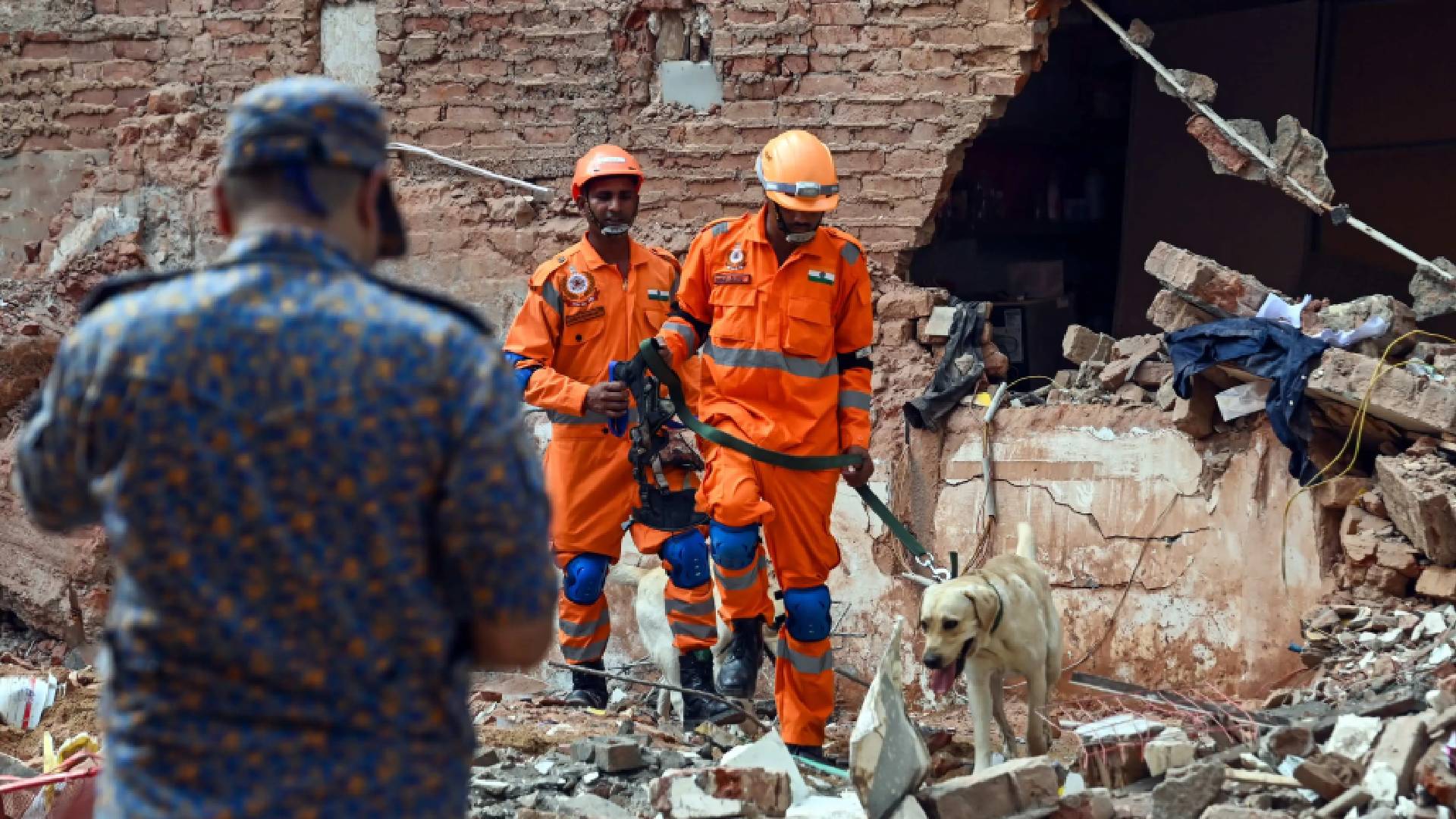Satya Niketan Building Collapse