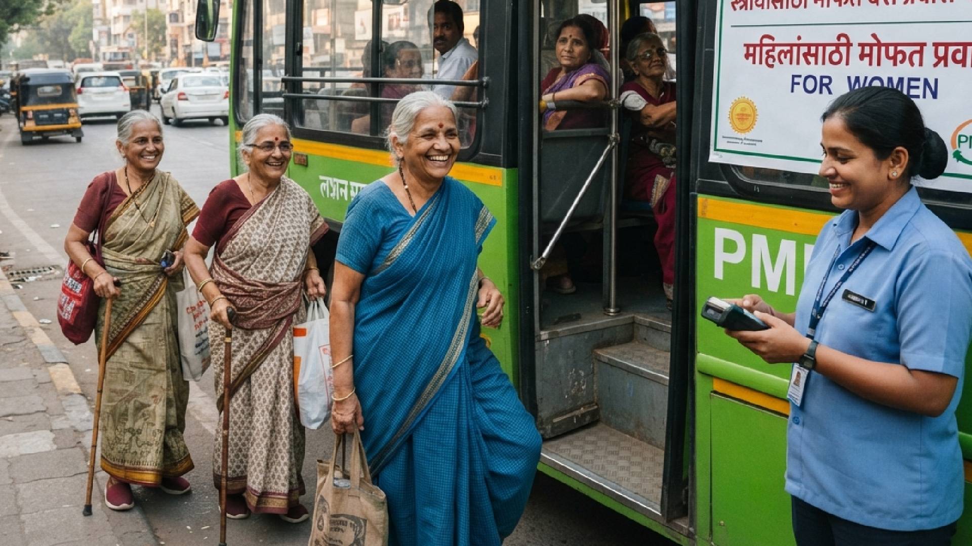 Uttar Pradesh Free Bus Travel