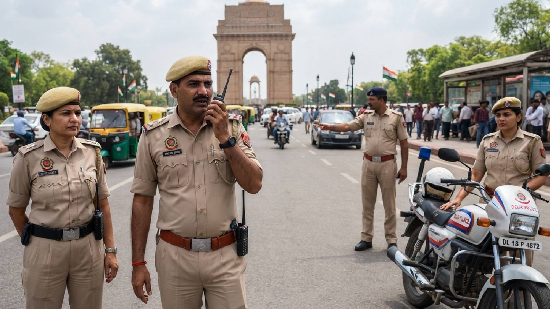 Delhi Security Alert