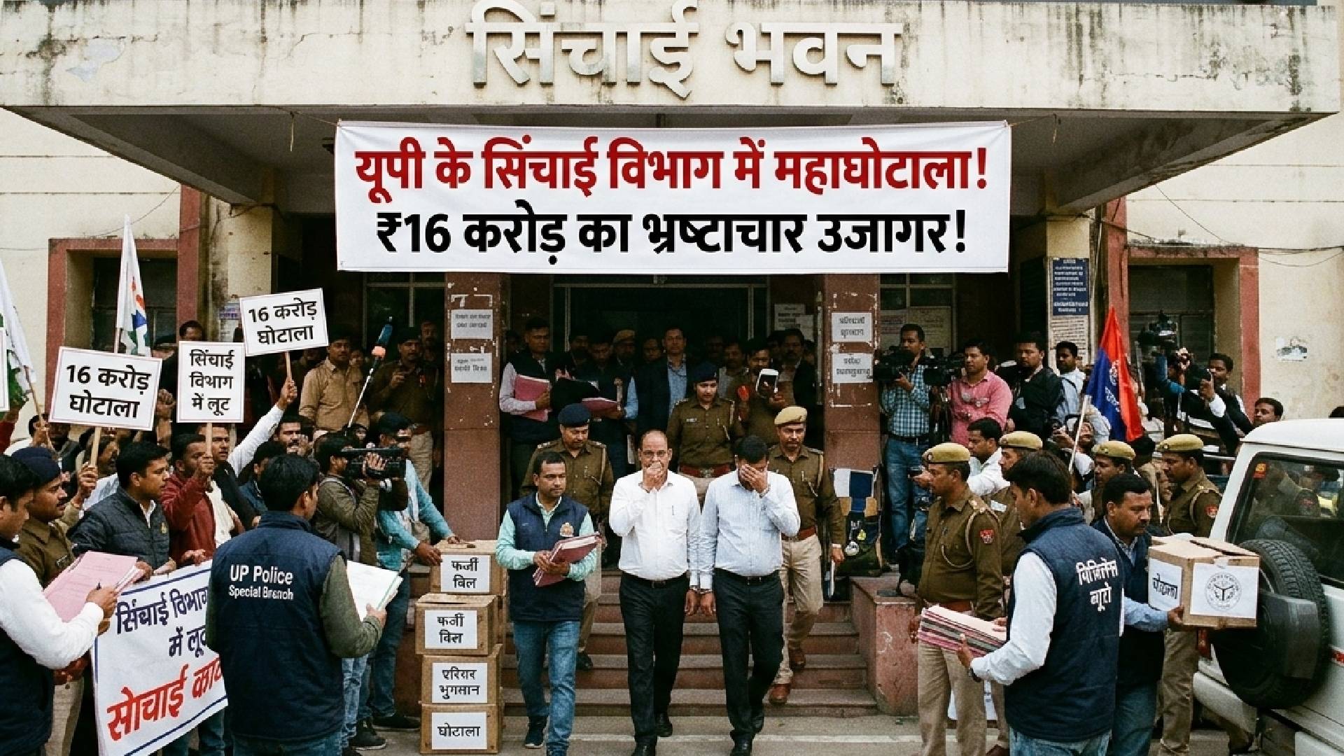 Mirzapur Irrigation Department Scam