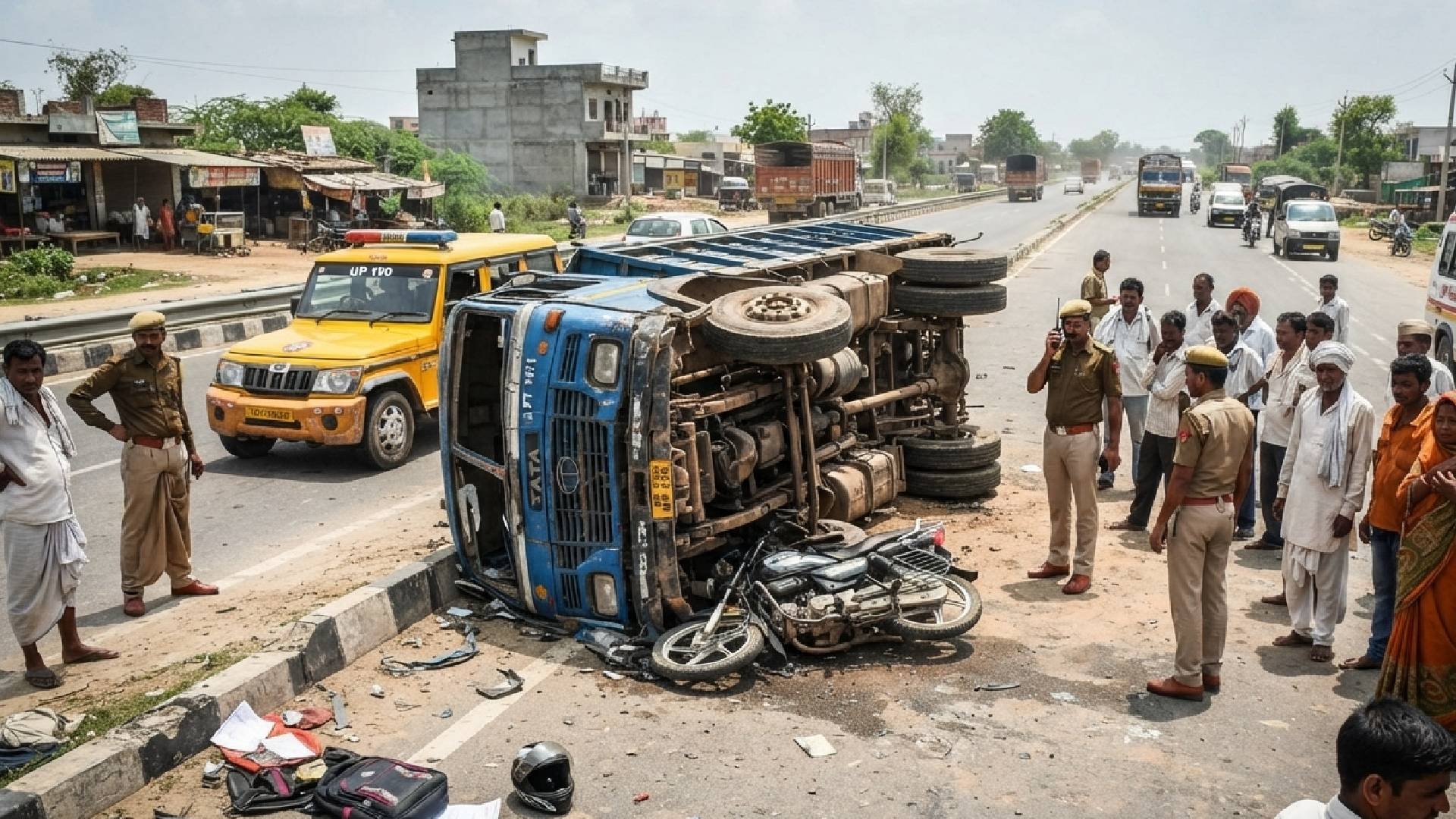 UP Road Accident